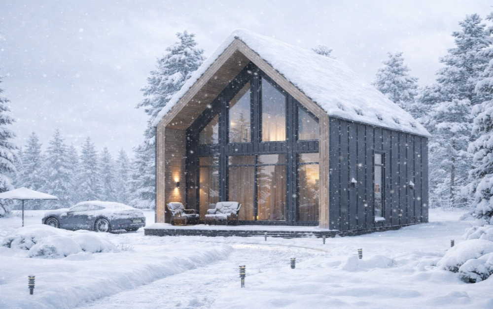 Каталог барн-хаус 6 х 7,4 в Краснодаре | Компания Азбука дома