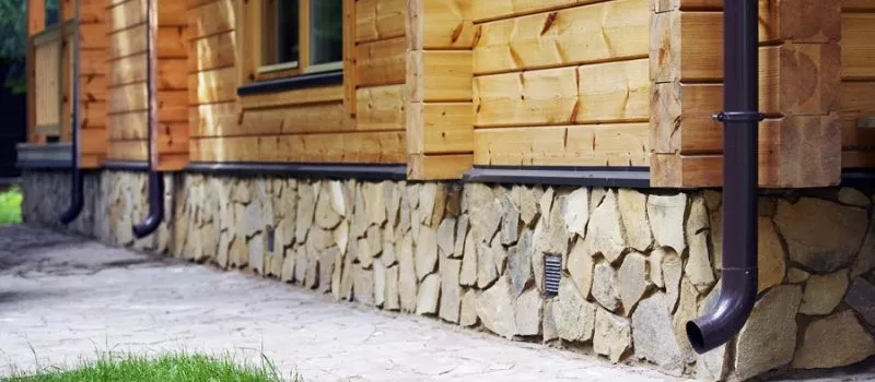 Ремонт ленточного фундамента деревянного дома